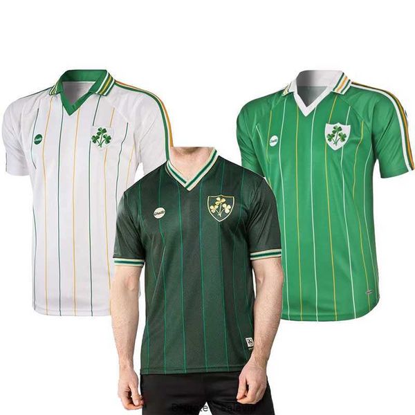 

retro ireland gaa jersey home away alternative men's shirt delivery size s-5xl, White;black