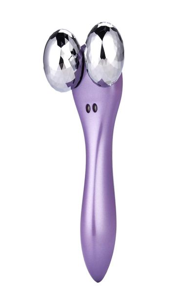

4d roller massager facial rolling device y shape rotating microcurrent vibrating slimming machine body skin lifting tighten4147680