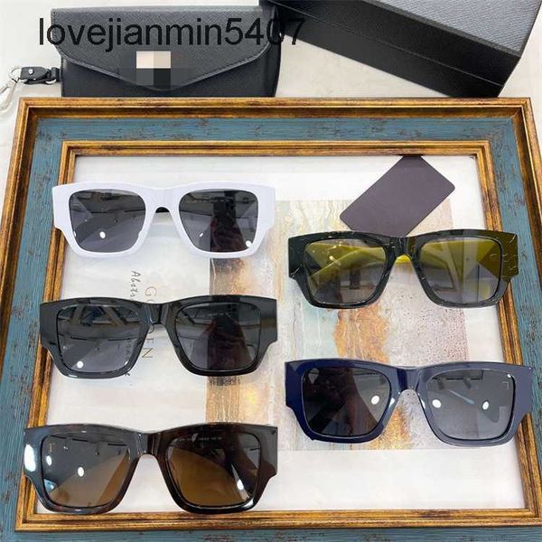 

2023 design sunglasses %80 factory wholesale and retail p family new sunglass women's net red same personalized box plate sunglass opr1, White;black