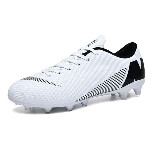 

safety shoes leather white soccer outdoor breathable mens football sneakers nonslip antishock training sports men 230724, Black;brown