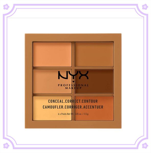 

professional makeup color correcting concealer palette - medium & deep