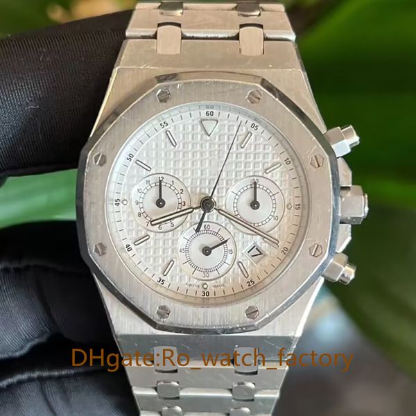 

39mm men watches 26300 mechanical precision steel strap bands mens waterproof watch wristwatches, Slivery;brown