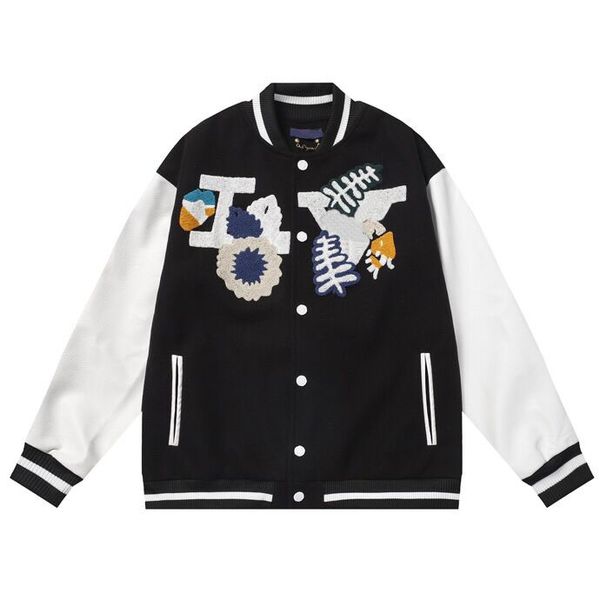 

men's plus size outerwear & coats new fashion long sleeve denim coat high street designer jacket for men and women c422a55, Black;brown