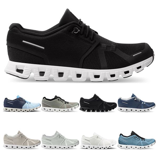 

2023 oncloud 5 mens womens running shoes blue orange pink green grey outdoor sports sneakers trainers