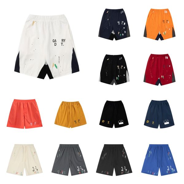 

fashion galleriesy mens shorts pants loose casual short depts pants sweat pant speckled men's women's short, White;black