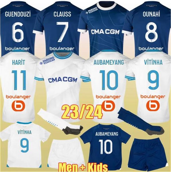 

2023 2024 marseilles special 30th soccer jerseys 23 24 maillot foot om vitinha cuisance guendouzi alexis gerson payet vitinha football shirt, Black;yellow