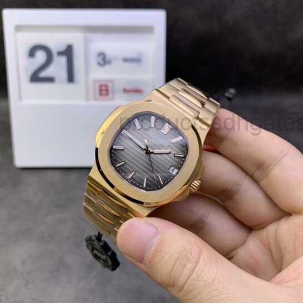 

diamond luminous wrist watches patas 40mm*8.3mm 3k 5711 ultra thin 3k parrot king 324sc movement men's iced out bezel gift 8e3z phippe, Slivery;brown