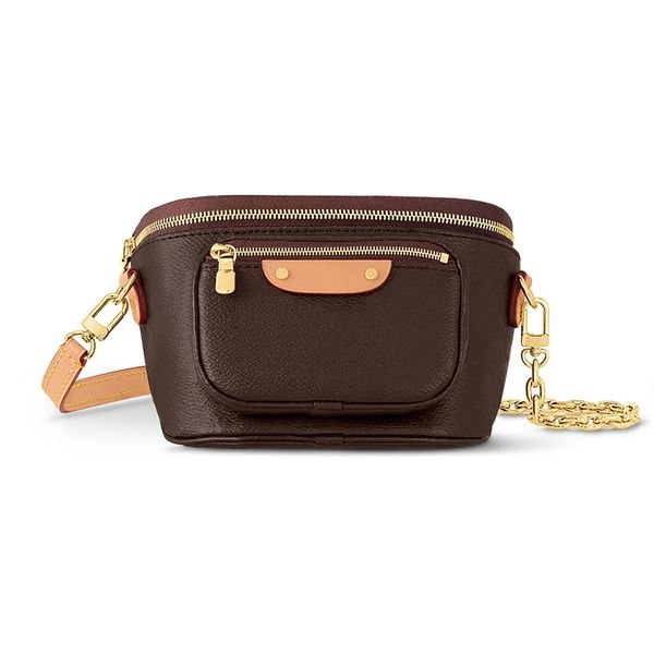

designer mini bumbag cross body fashion shoulder bags waist bag belt bag woman leather chest package purse luxury outdoor sport coin wallet