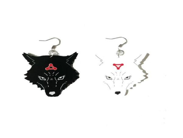 

dangle chandelier jujutsu kaisen cosplay anime earrings black white divine dogs megumi fushiguro3641869, Silver