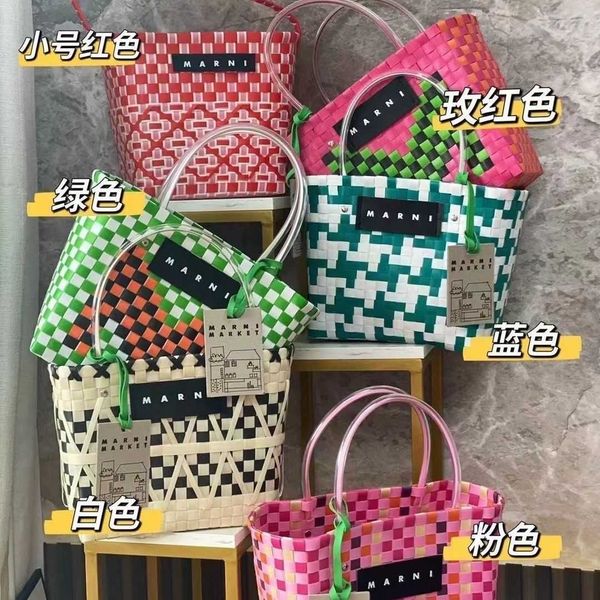 

luxuries designers bag marn weave straw fanny packs bag womens handbag shoulder tote bag purses crossbody wgye