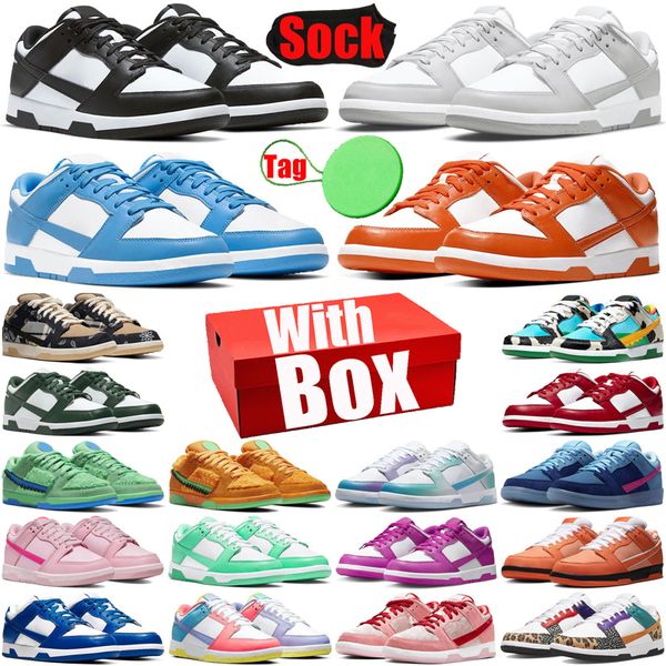 

with box panda running shoes for mens womens shoe triple pink orange lobster university blue gai grey fog men women trainers sneakers runner