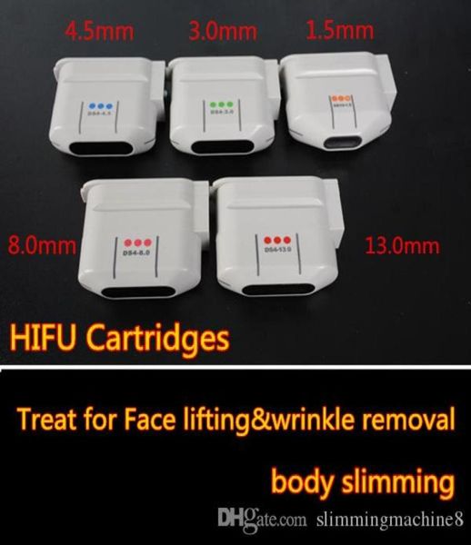 

hifu cartridge face lifting body slimming transducer facial body for 10000 ss each cartridges6188212