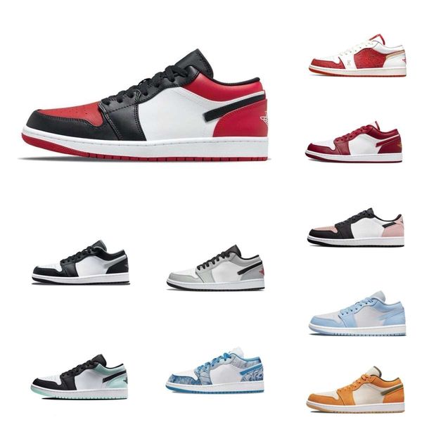 

basketball shoes designer sneakers sneakers a 1 j 1 low running shoes men's women's pink red cashew gray city blue fashion casual