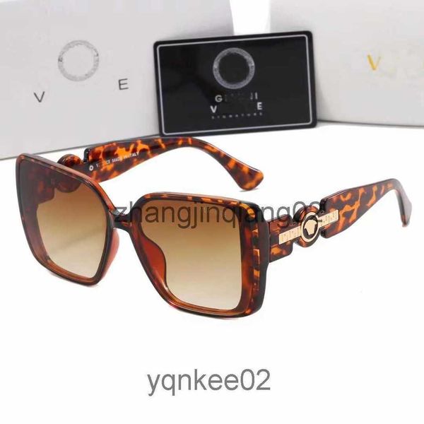 

designer versage sunglasses cycle luxurious fashion sports polarize sunglass for mens womans vintage baseball driving beach new leopard squa, White;black