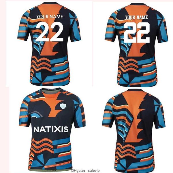 

2022/23 racing 92 home rugby jersey shirt size s-m--xl-xxl-3xl-4xl-5xl, White;black