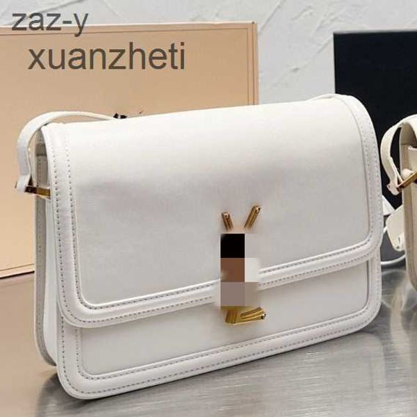 

style loulou beancurd designer wine bags shoulder bag buckle kate shaped cross star 2023 white-collar commuting solid-coloured horse postman