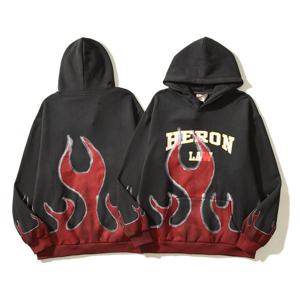 

fashion men women 3d silicon hoodies 555 skateboard hip hop autumn winter oversize high street streetwear hooded sweatshirt couples clothing, Black