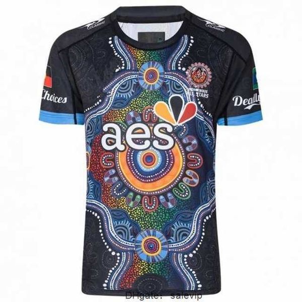 

2023 indigenous all stars home rugby jersey shirt 2023/24 indigenous all stars home rugby training jersey shorts size s---5xl, White;black