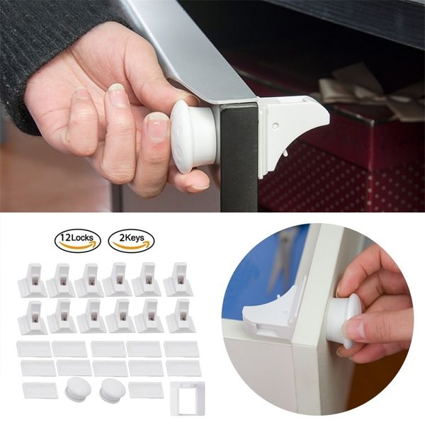 

s slings backpacks magnetic child safety lock limiter children protection baby invisible kids security drawer cabinet door 230724