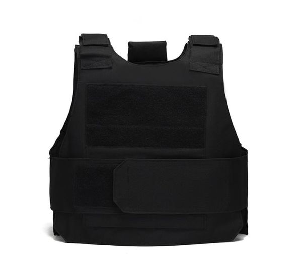 

men039s vests tactical army vest down body armor plate tactical airsoft vest cp camo 2209012288952, Black;white