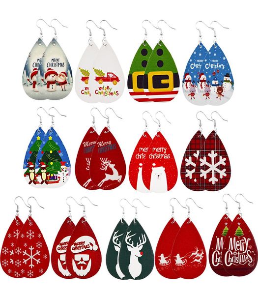 

30pcs sequin pu leather drop earrings bling teardrop shape dangle chandelier ear rings for ladies women luxury designer jewelry7015231, Silver