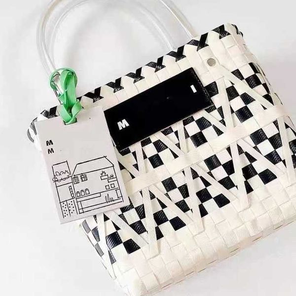 

luxuries designers bag marn weave straw fanny packs bag womens handbag shoulder tote bag purses crossbody g10c