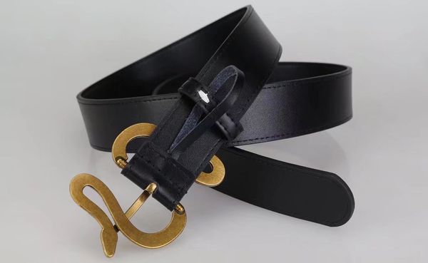 

fashion men luxury belt genuine leather men's belts designer gold smooth buckle female for women hip jeans 3.8, Black;brown