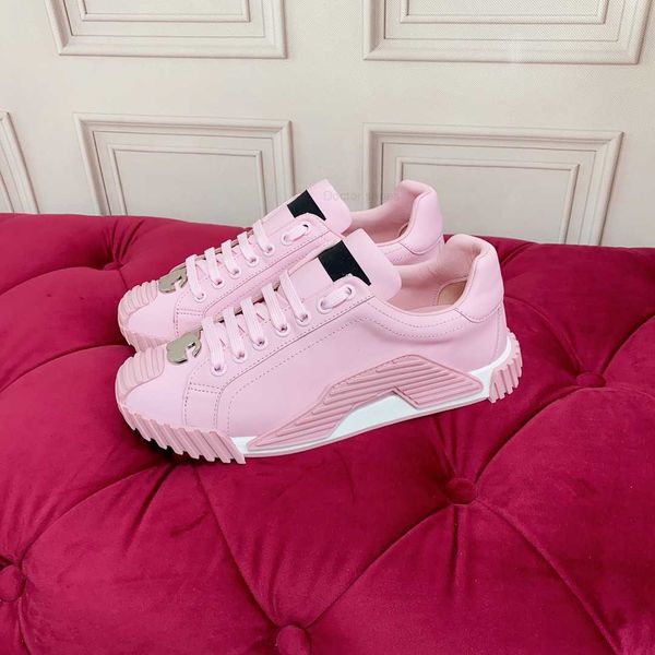 

dg designer casual shoes multi-color suede triple black white pink men sneakers floral animalier dark green trainers