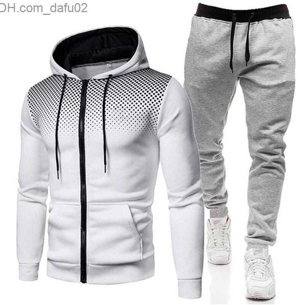

men's tracksuits men's tracksuits mens sports suit new fall and winter collection hoodie pants harajuku casual sportswear branded, Gray
