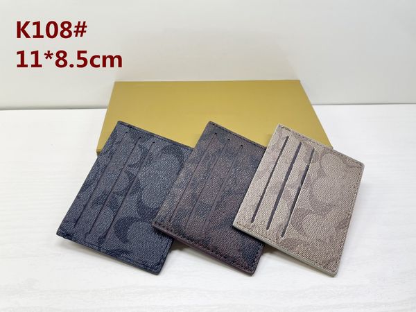 

multifunctional wallet women's designer card bag women's short wallet women's fashion casual card wallet letter printing, Red;black