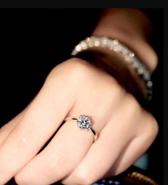 

new luxury 925 silver aquamarine gemstone rings for women fine jewelry party ring size 412 whole dff45033014781, Golden;silver