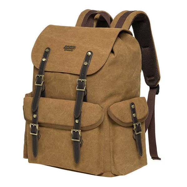 

leisure trend backpack canvas travel daily backpack new product 230715
