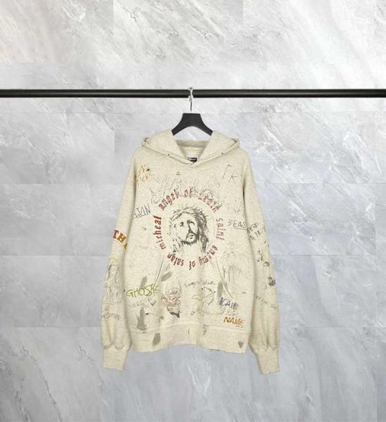 

sm jeuse graffiti hoodie vintage pullovers men039s hoodies man sweatshirts hoody woman oversized hooded hip hop ra4198773416, Black