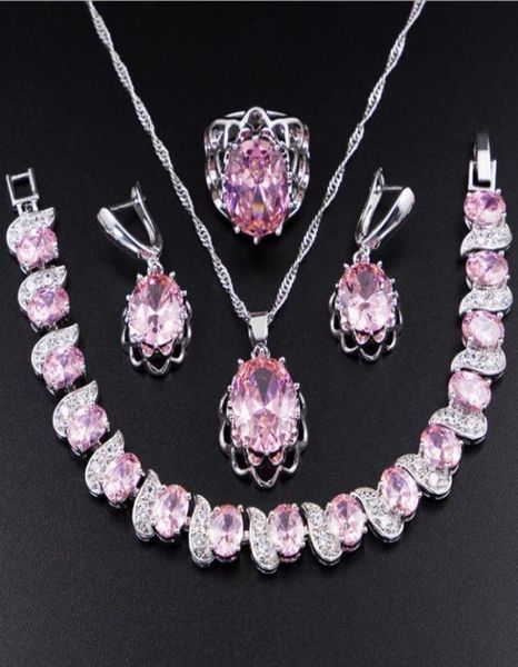 

wedding drop delivery 2021 s925 sterling sier bridal champagne zircon jewelry sets for women earringspendantnecklaceringsbracelet 3068172, Slivery;golden