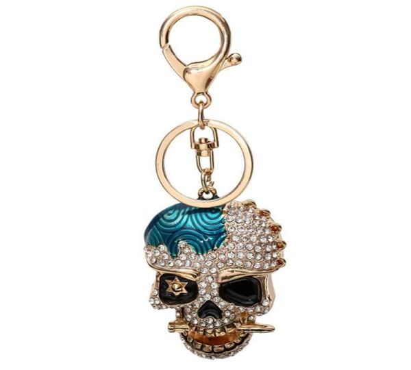 

motorcycles key rings skull head alloy keychain charms men039s keychains ghostface jewelry accessories whole1858041, Slivery;golden