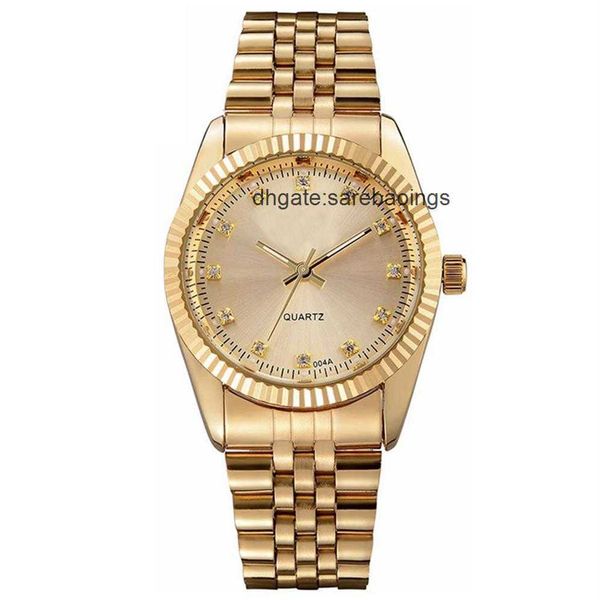 

quartz stainls steel bt selling gold luxury rol wrist watch men336b, Slivery;golden