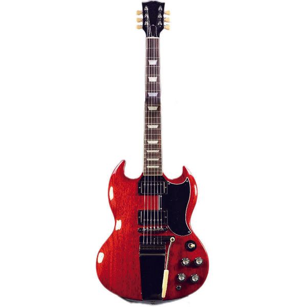 

2023 sg standard 61 maestro vibrola vintage cherry electric guitar