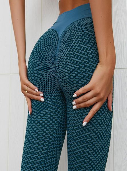 

woman yoga fitness leggins high waist running stretch yoga tights fitness clothing sport pants butt lifting gym leggings small4405247, Black;white