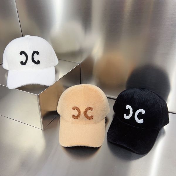 

fashion designer letter baseball caps men women autumn winter warm ball caps couples wool sports travel casquette hat, Blue;gray