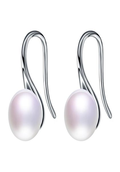 

natural pearl stud earrings for women freshwater accessories 925 sterling silver 5 colors available1092519, Golden;silver
