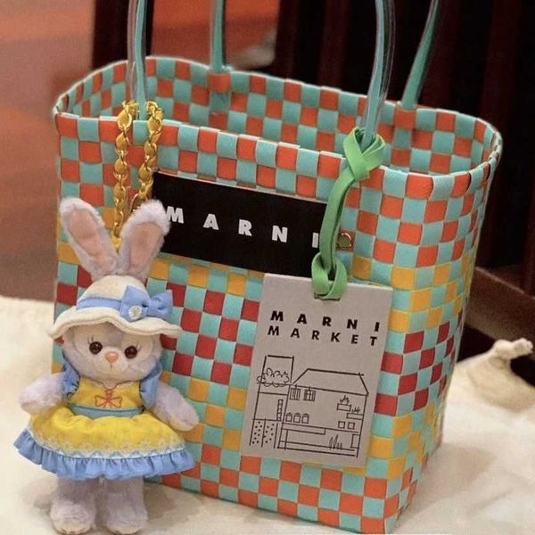 

luxury handbag womens designer marn basket cosmetic bag wallet crossbody shoulder raffias bags fashion tropicalia micro weave straw beach ba