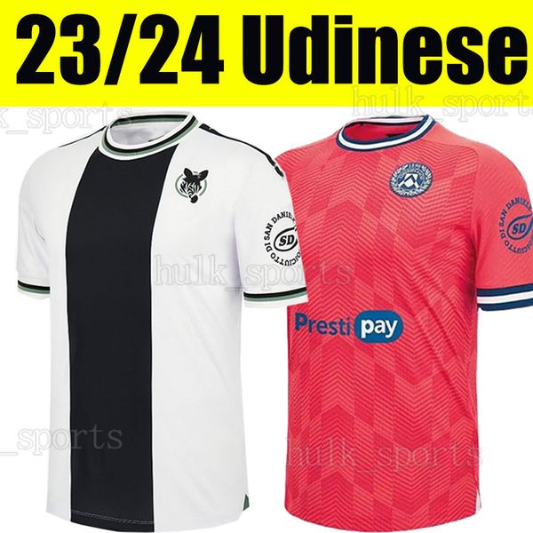

23/24 udinese calcio soccer jerseys 2023 2024 beto deulofeu molina pereyra football shirt soppy pussetto walace stryger larsen udogie men s-, Black;yellow