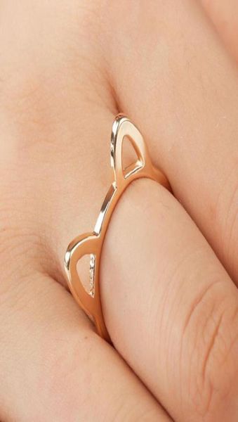 

womens 925 silver rings simple cute cat ear design finger ring black gold plated cat jewelry gift8149446
