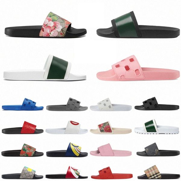 

luxury slippers flip flop gear beach shoe loafers slide brand designers women ladies hollow platform sandals women's sandal with lnterl, Black