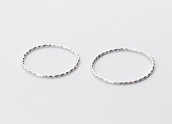 

s925 pure sterling silver simple thin dainty midi ring wedding engagement fashion white gold plated jewelry china import jewellry 3513806, Slivery;golden