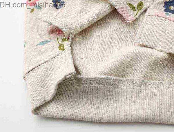 

hoodies sweatshirts baby girls autumn printed floral sweater long sleeved korean bottoming shirt flowers round neck kids 220115 z230725, Black