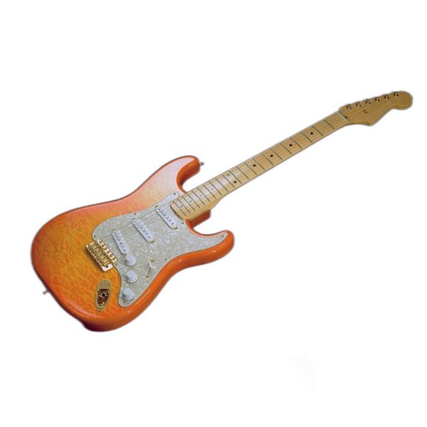 

ishibashi fsr mij traditional 50s st quilted maple ash ba electric guitar