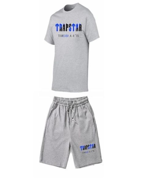 

tracksuit set men t shirtshorts sets summer sportswear jogging pants streetwear harajuku tshirt suit 2206076653008, Gray