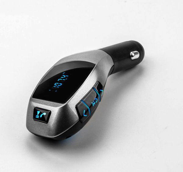 

new bluetooth car kit mp3 player fm transmitter x5 usb tf charger handswirelesszz