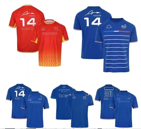 

f1 racing t shirt summer new round neck polo shirt same customized